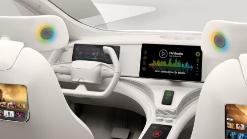 SAF9800 gives automakers the flexibility to address new radio challenges, like regulatory guidelines and mounting system complexity