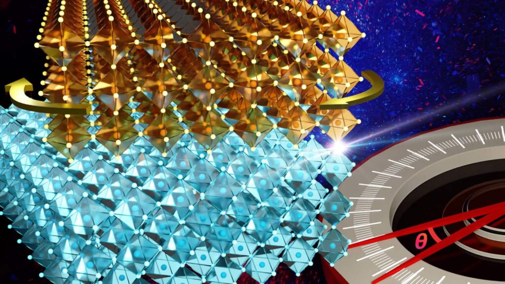 The researchers have demonstrated a technique allowing them to fabricate oxide twistronic materials at much larger sizes, while also controlling the twist angles between materials that dictate their structural and electronic properties.