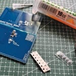NFC Business Card with Energy Harvesting