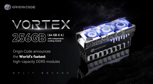 Origin Code Introduces the VORTEX DDR5 Lineup