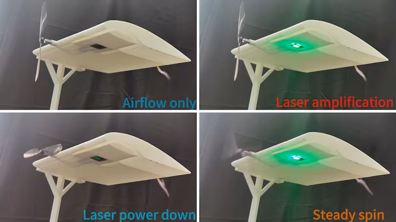Lasers could recharge drones in mid-air to extend flying time