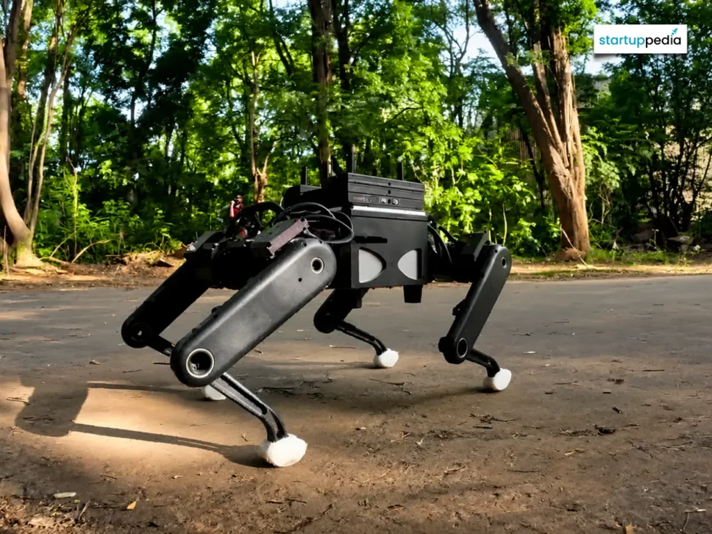 Bengaluru-based Strider Robotics' autonomous M3 quadruped robot