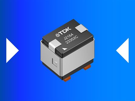 TDK presents SMD common-mode chokes for up to 80 V/35 A with a minimized PCB footprint