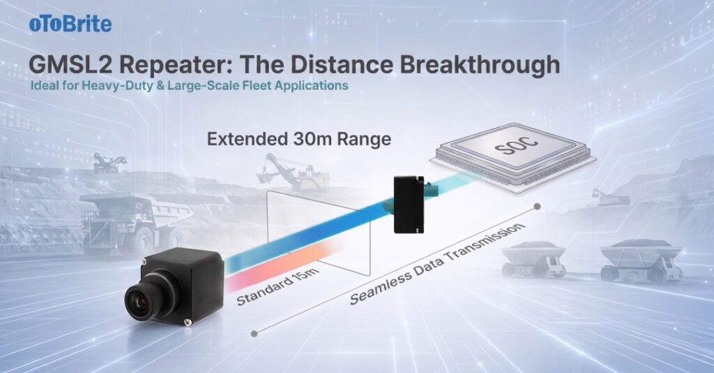 GMSL2 Repeater Doubles Rugged Camera Link Reach to 30 Meters on Large Autonomous Machines