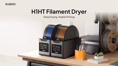 Elegoo’s New H1 HT Filament Dryer Addresses Centauri Carbon 2 Concerns