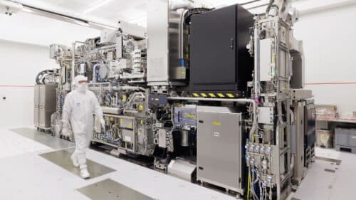 A semiconductor manufacturing equipment. (Representative image)