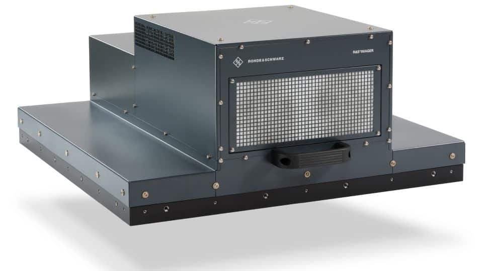 The R&S IMAGER from Rohde & Schwarz uses millimeter wave imaging to inspect the quality of packaged goods in real time