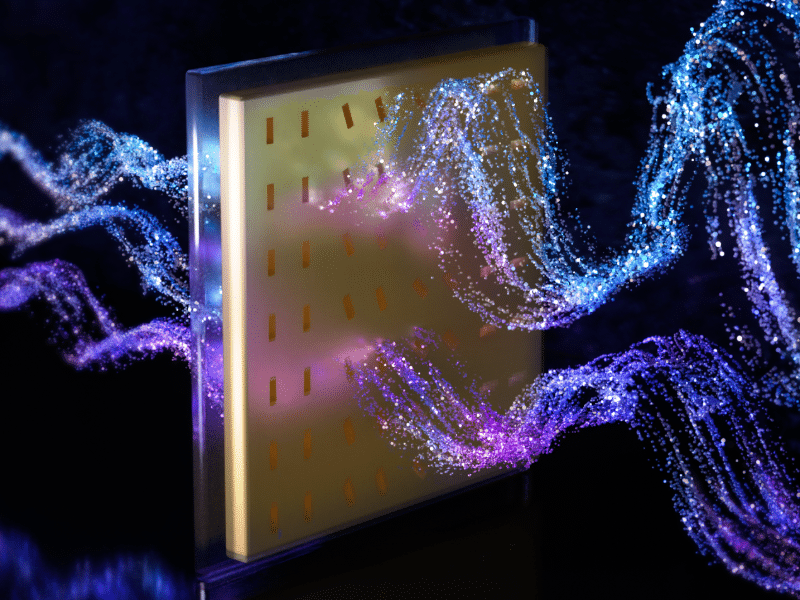 A new Nature study establishes a blueprint for engineering future quantum materials that operate under everyday conditions.
– Credit: LSU Quantum Photonics Group.