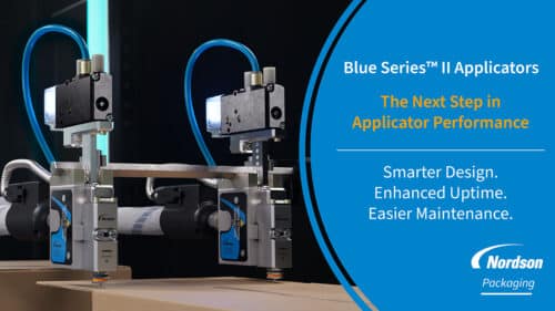 Nordson Packaging releases new Blue Series II Applicators