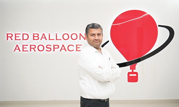 Dr C.V.S. Kiran, Co-founder and CEO, Red Balloon Aerospace