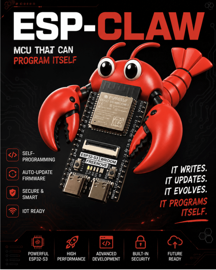 ESP Claw: A Smart MCU That Can Program Itself
