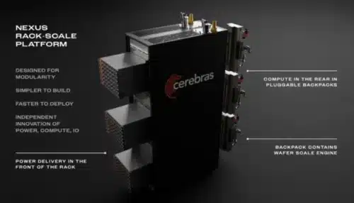 Cerebras launches CS-4 rack
