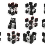 Shape-Changing Devices With 3D-Printed Blocks
