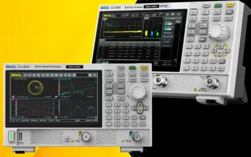 Two RF instruments, the RSA800 series real-time spectrum analysers and DNA800 series vector network analysers, from Rigol are now available in the UK from Telonic Instruments.