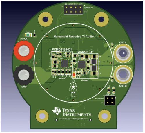 Humanoid Robotics Audio Subsystem Reference Design