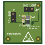 Buck converter module with integrated inductor reference design