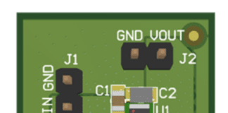 Buck converter module with integrated inductor reference design