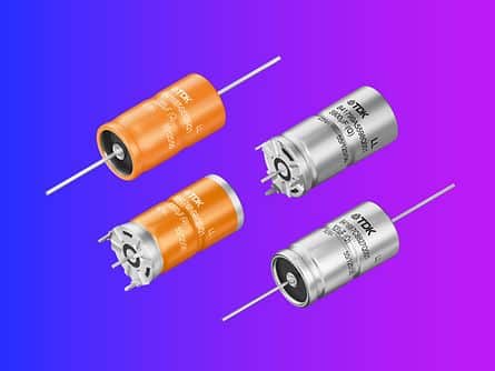 TDK adds vibration-resistant axial and soldering-star capacitors for 125 V and upgrades 63 V series