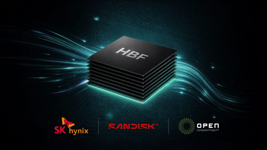 SK hynix announced on August 4 that it has unveiled the first standard specification for High Bandwidth Flash (HBF), a next-generation storage technology, in collaboration with Sandisk through the OCP.