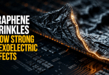 Graphene Wrinkles Show Strong Flexoelectric Effects