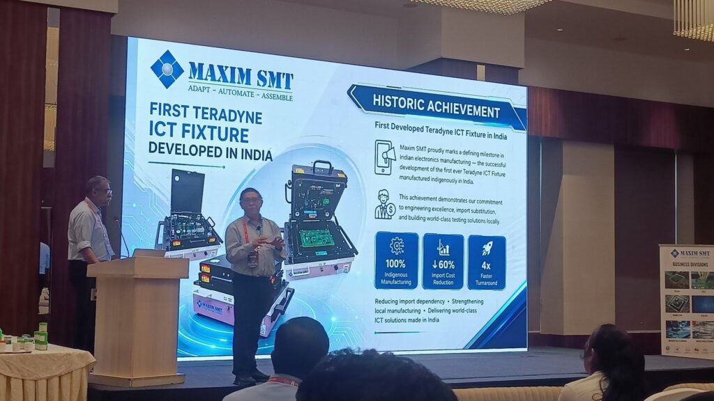 CH Saw of Controlar discusses production testing challenges as electronic assemblies become smaller and more complex.