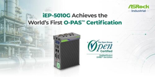 ASRock Industrial Achieves the World’s First O-PAS Certification with iEP-5010G