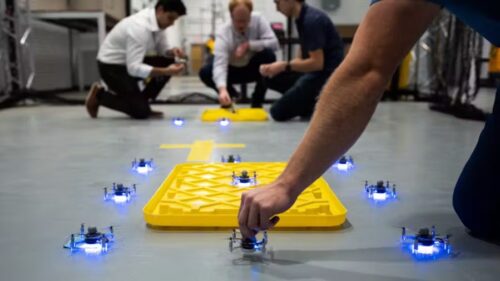 Reinforcement learning delivers mini-drones capable of evading pursuers — and even causing them to crash into each other.