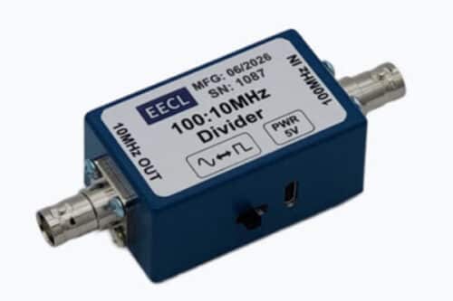 Saelig Launches EECL DIV-100-10-SQ Frequency Divider Module