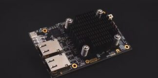 Adapter Supports High-Speed Networking