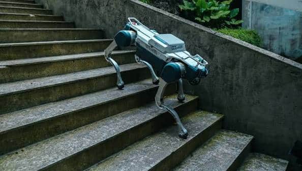 Deep Robotics’ X30 demonstrated the use of legged mobility for inspection, search and emergency rescue operations.
