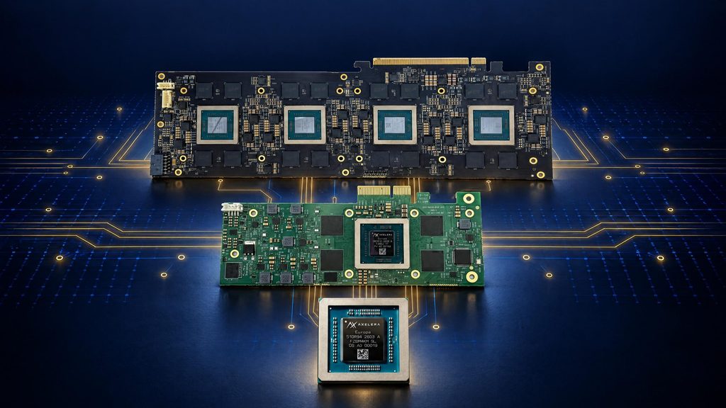 Axelera AI Europa Product Line: Axelera Server 250p fhfl PCIe Card | Axelera EDGE 232p hhhl PCIe Card | Europa AIPU