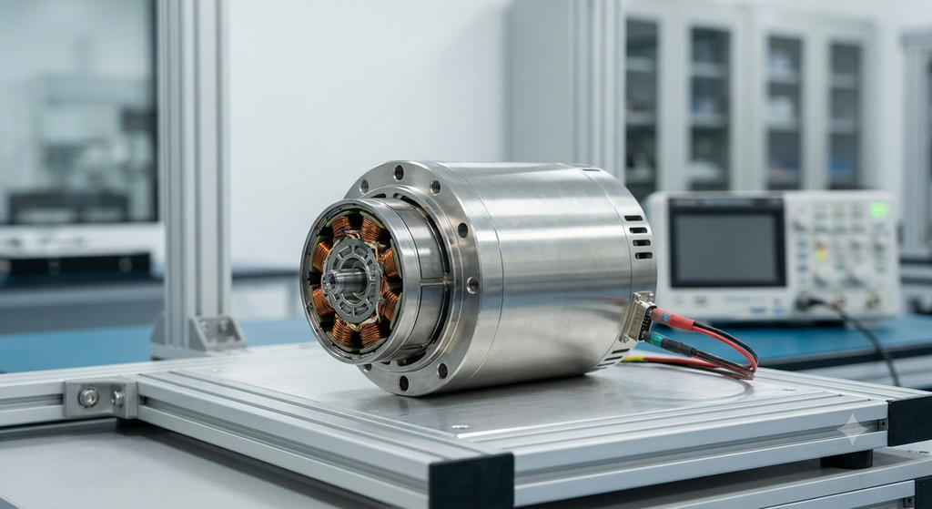 Ai representation of a BLDC motor