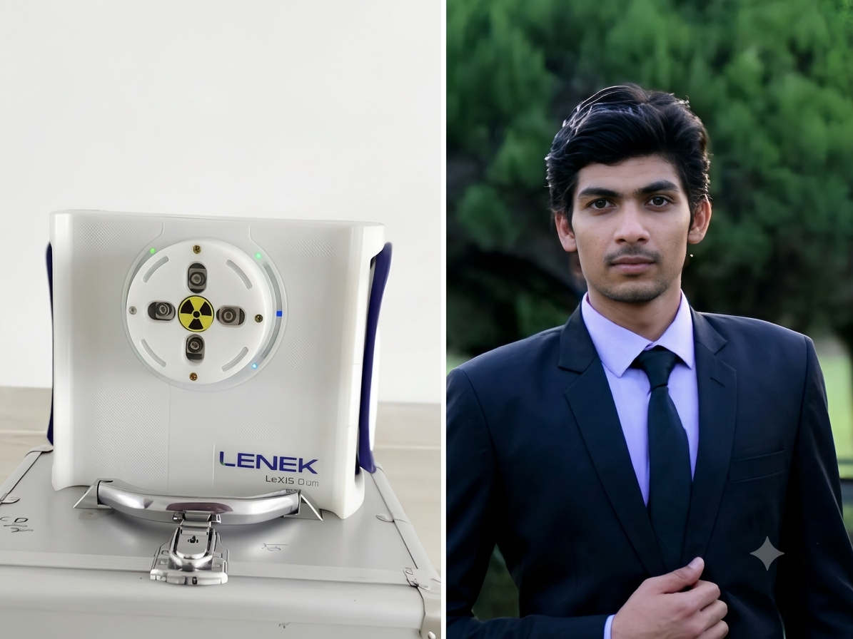 Lenek Technologies builds 3.5 kg battery-powered ultraportable X-ray imaging