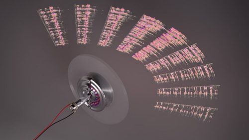 Ultrasonic transducer.
