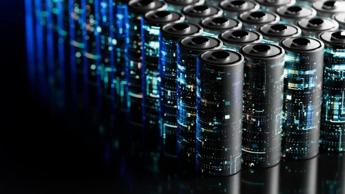 Representative stock image of a lithium ion battery.
