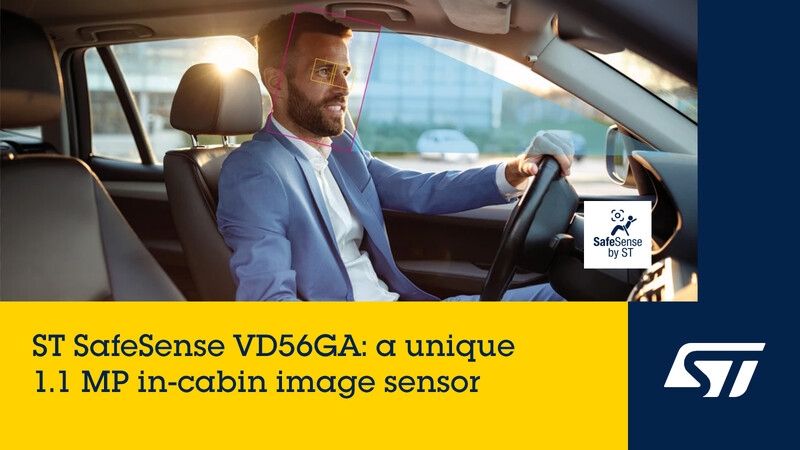 STMicroelectronics introduces automotive image sensor to help scale affordable in-cabin sensing