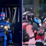 Humanoid Robot Demonstrates Teleoperated Combat Skills In Cage