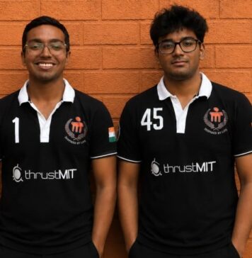 Shaunak Purkayastha and Vedant Totla from thrustMIT