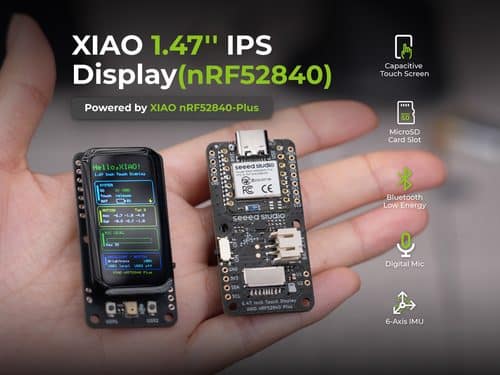 XIAO 1.47" IPS Display (nRF52840)