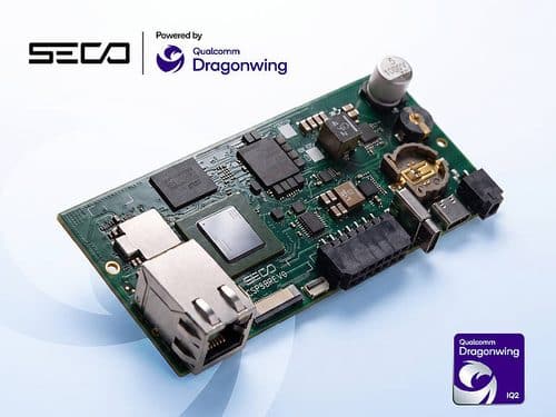 SECO launches Industrial HMI and SBC Powered by Qualcomm Dragonwing IQ-2390