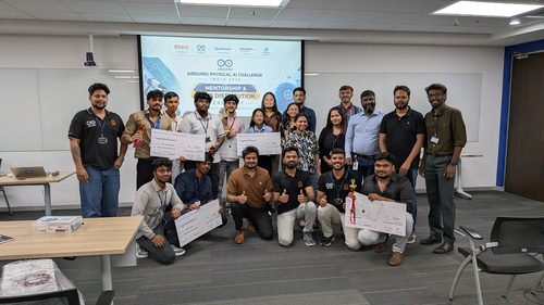 Winners, mentors, and organisers gathered at Qualcomm’s Bengaluru office for the concluding event.