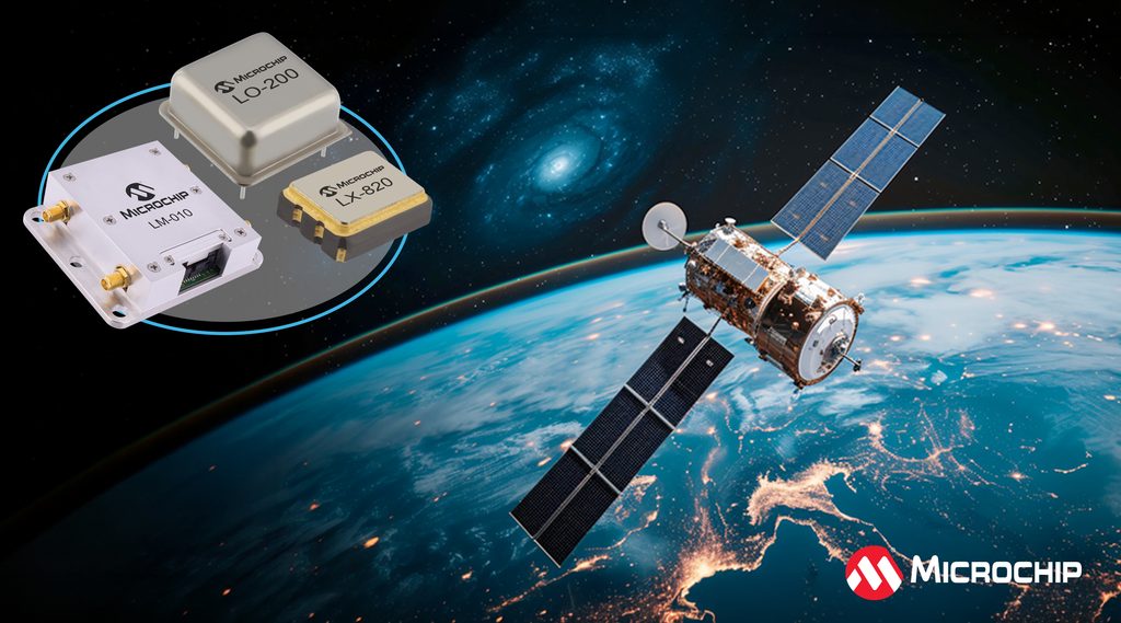 Microchip Adds the LX-820 Quartz Oscillator to its L-Series Timing Portfolio Developed for Low Earth Orbit Applications