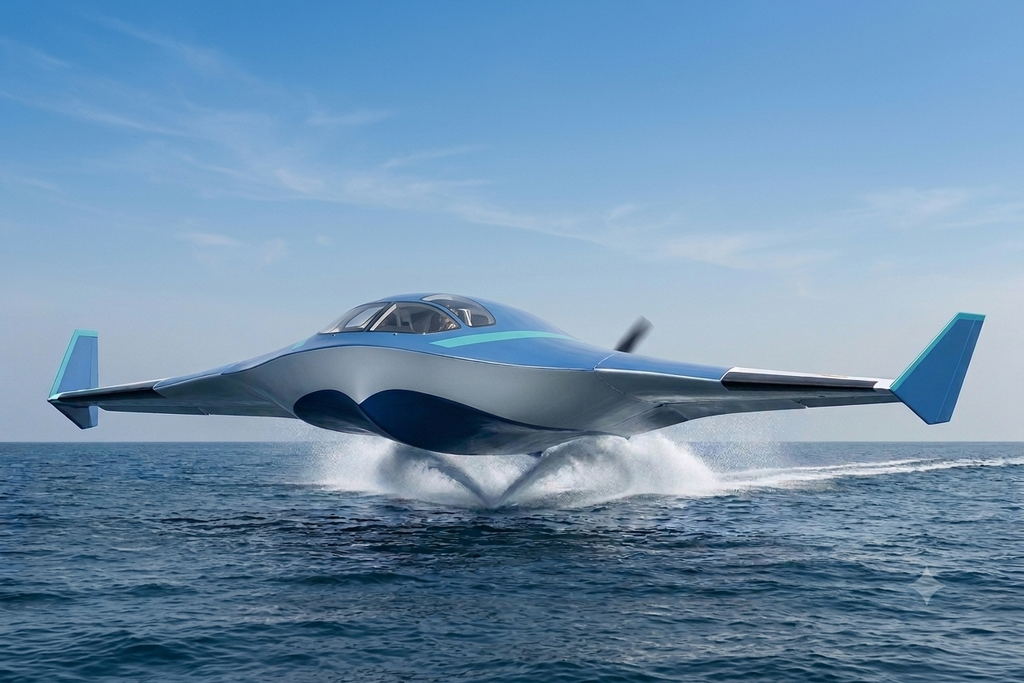 IIT Madras Startup Waterfly Tests Electric Flying Boat for India’s Coastal Cargo Routes.