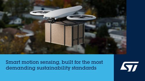 STMicroelectronics delivers advanced context-aware sensors in ST Sustainable Technology framework

