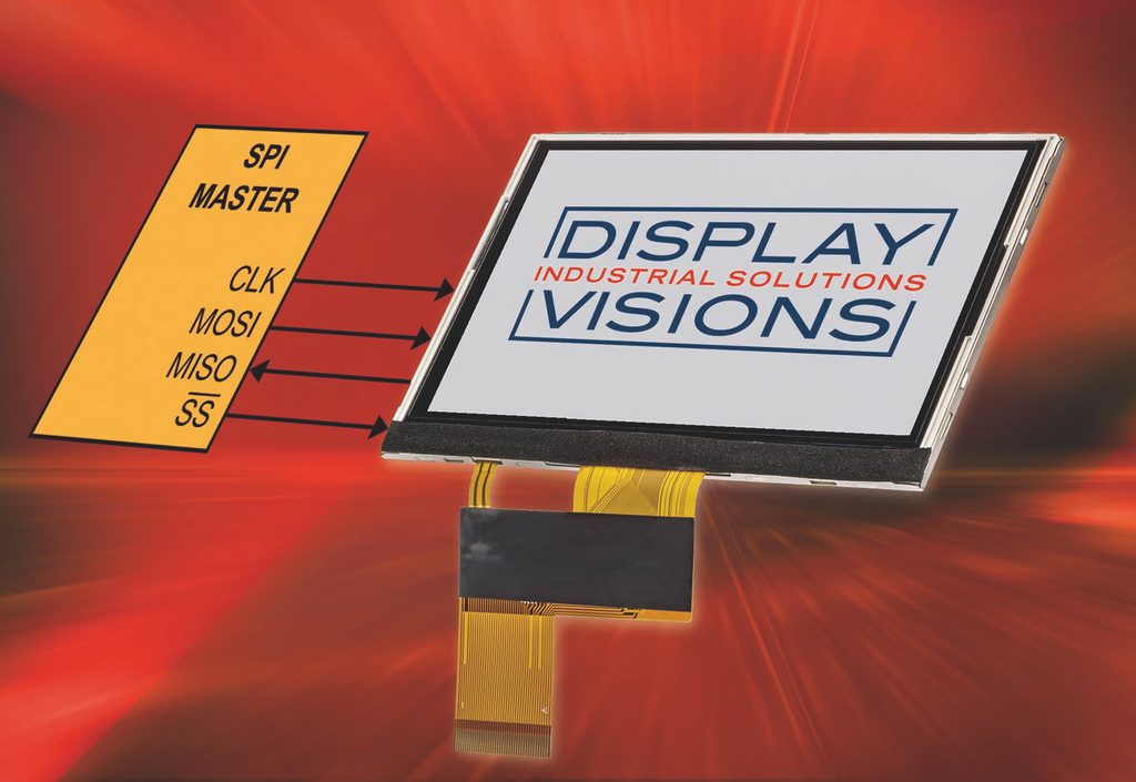 The EA-TFT series display modules from DISPLAY VISIONS