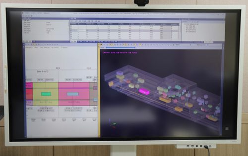 isSAFE operation screen. Provided by the Korea Institute of Machinery and Materials