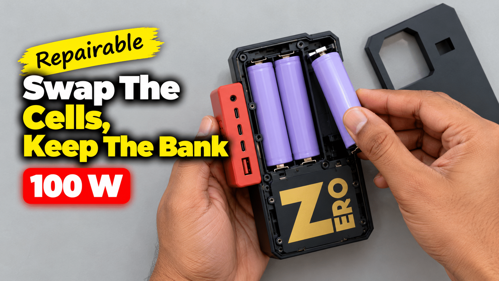 This Power Bank Lets Users Replace Its Batteries