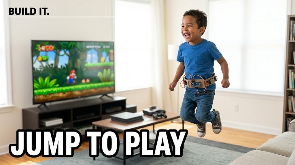 These ESP32 Belts Make Kids Jump To Play Video Games