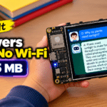 This ESP32 Board Runs An Offline AI Tutor For Kids