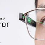 Flat Mirror Enables Retinal Projection in Smart Glasses